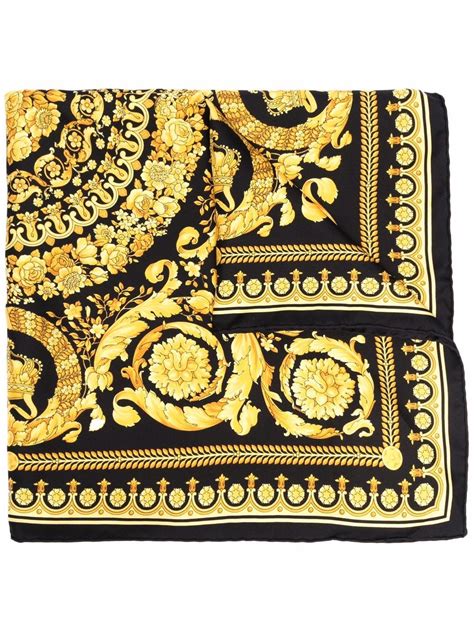 farfetch versace scarf.